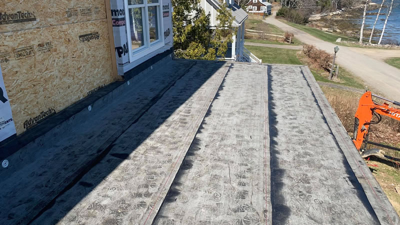 Modified Bitumen Roofing Installation