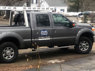 Ted Weber, Jr. Roofing Truck